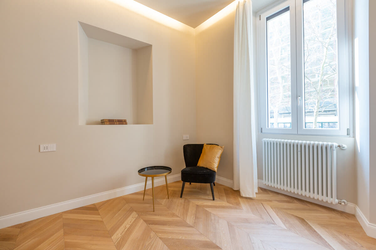 Posa parquet spina di pesce 1