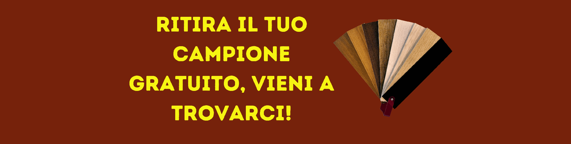 Ritira il tuo campione gratuito