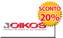 Porte blindate Oikos Milano