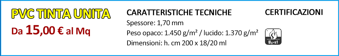 PVC TINTA UNITA