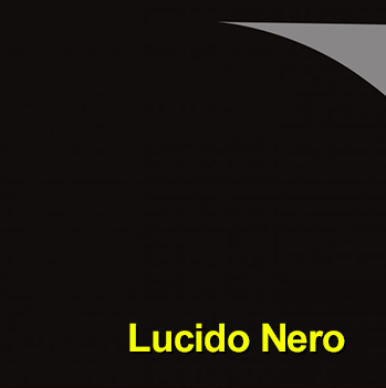 PVC lucido nera