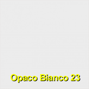 PVC opaco bianco