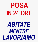 posare parquet in tempi rapidi