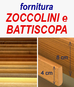 zoccolini e  battiscopa