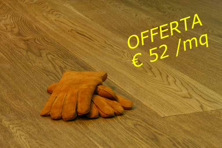 sconto parquet rovere