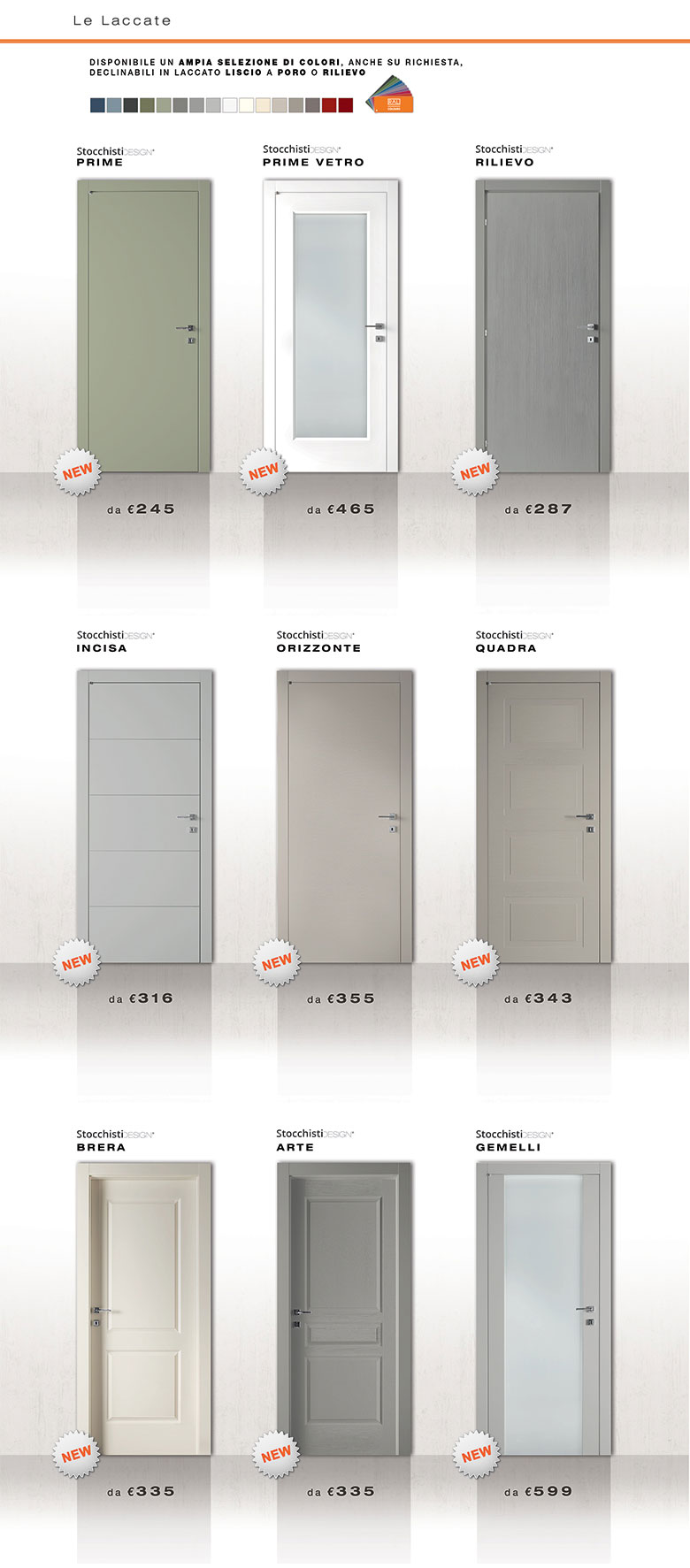 porte laccate